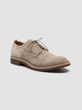 HOPKINS SD FLEXI 001 - Grey Suede Derby Shoes - thumb image 3,side view
