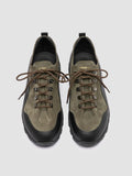 ITINERE 001 - Green Leather Derby Shoes - thumb image 2,side view