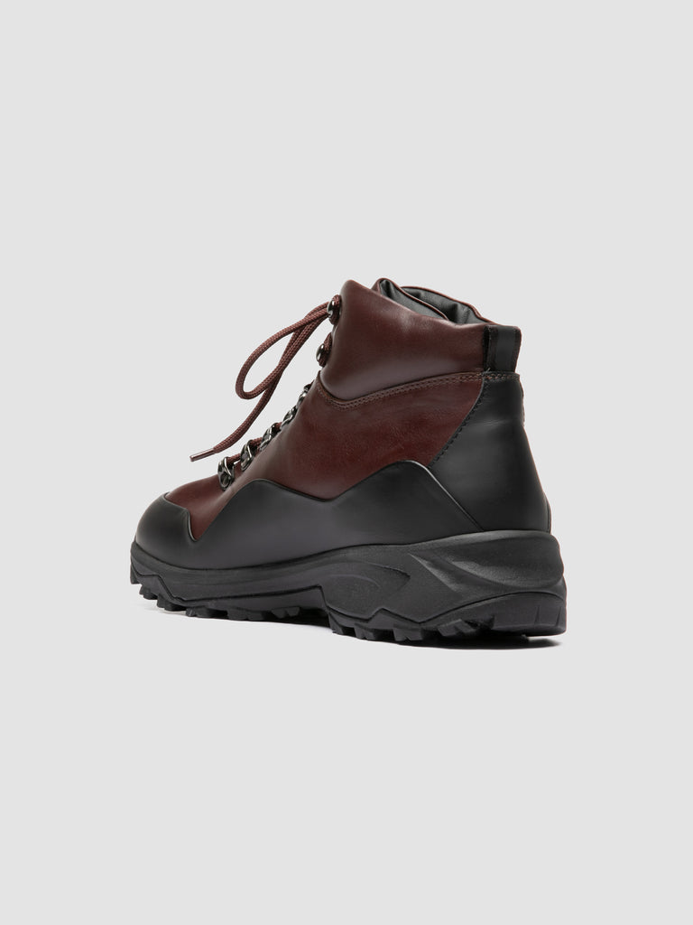 ITINERE 002 - Brown Leather Lace Up Boots