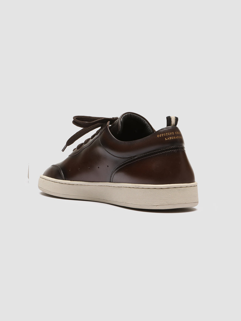 KRIS LUX 001 Moro - Brown Leather Sneakers Men Officine Creative - 4