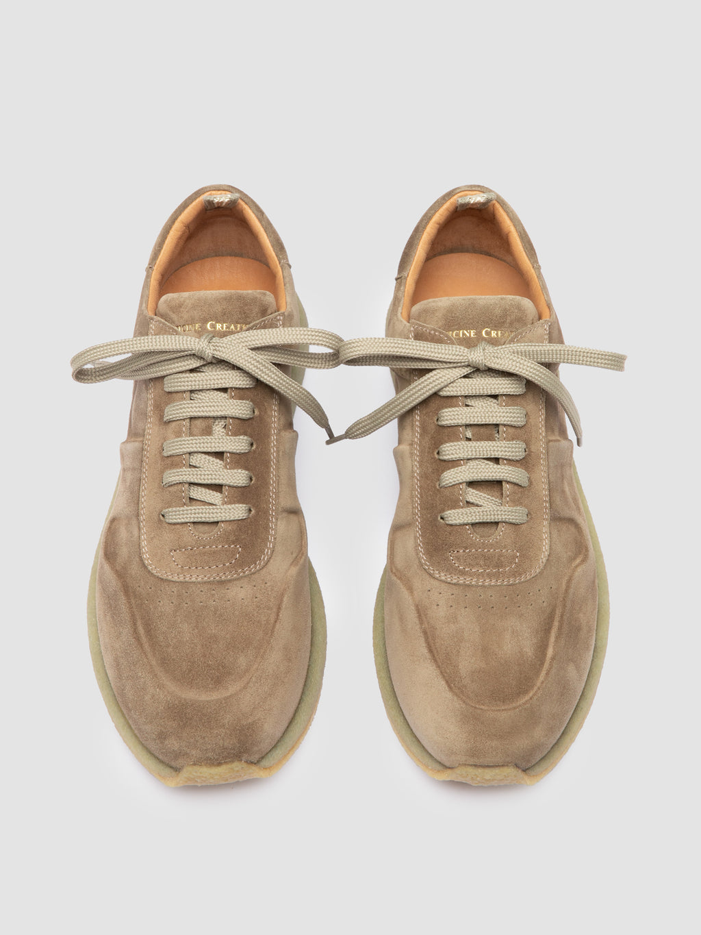 LEGEND 001 - Taupe Suede Sneakers - 1