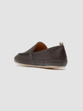LINE 001 - Brown Leather Penny Loafers - thumb image 4,side view