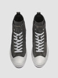 MES 011 - Black Suede High Top Sneakers men Officine Creative - 2