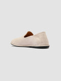 MIENNE 001 - Ivory Suede Penny Loafers - 3