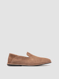 MIENNE 001 - Taupe Suede Penny Loafers - 0