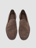 MILES 002 - Taupe Suede Loafers - thumb image 2,side view