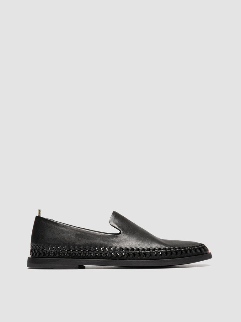 MILES 002 - Black Leather Loafers