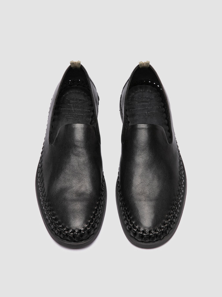 MILES 002 - Black Leather Loafers