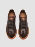 MILITIA 001 - Brown Leather Sneakers - thumb image 2,side view