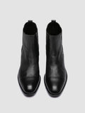 MONEGAL 001 - Black Leather Chelsea Boots - thumb image 2,side view