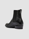 MONEGAL 001 - Black Leather Chelsea Boots - thumb image 4,side view