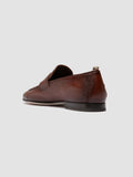 OLIVER 010 - Brown Leather Penny Loafers - thumb image 4,side view