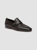 OLIVER 011 - Brown Leather Penny Loafers - thumb image 3,side view