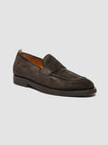 OPERA FLEXI 101 - Brown Suede Penny Loafers Men Officine Creative - 3