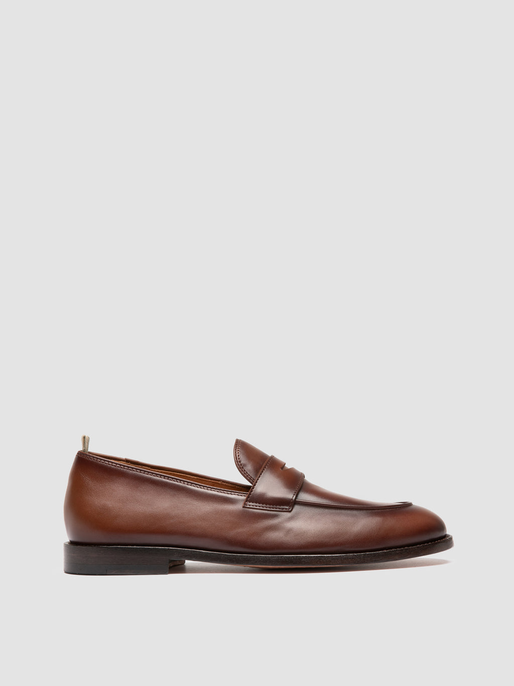 OPERA 001 - Brown Leather Penny Loafers - 0
