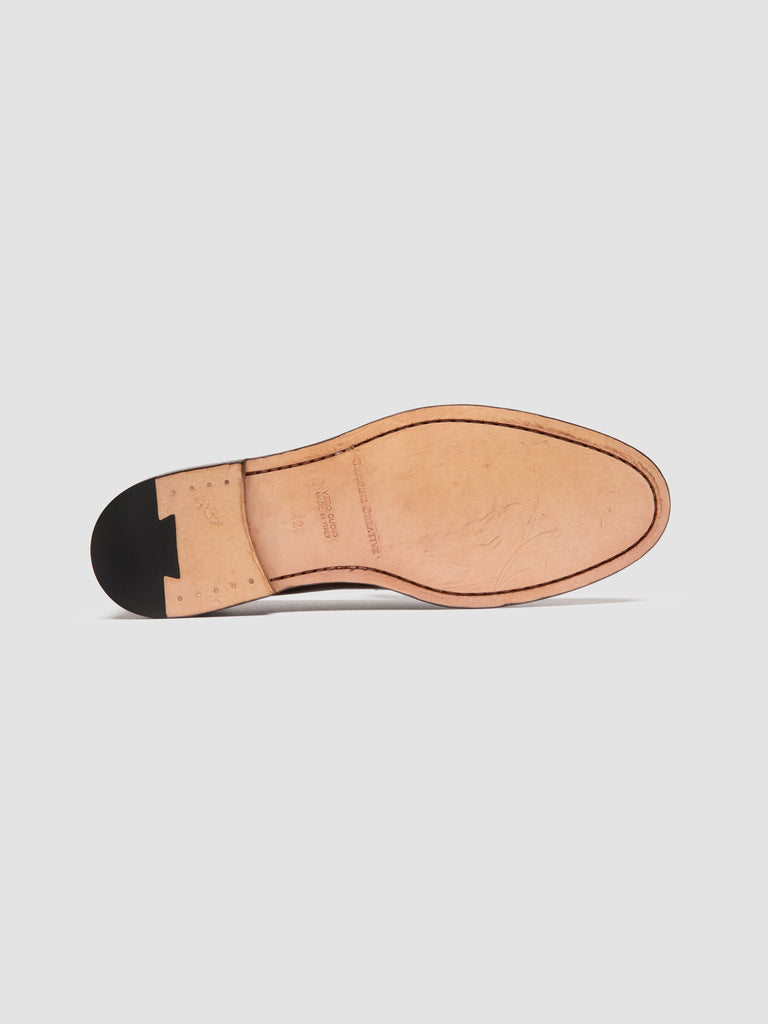 OPERA 001 - Brown Leather Penny Loafers
