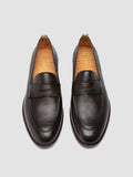 OPERA 001 - Brown Leather Penny Loafers - 1