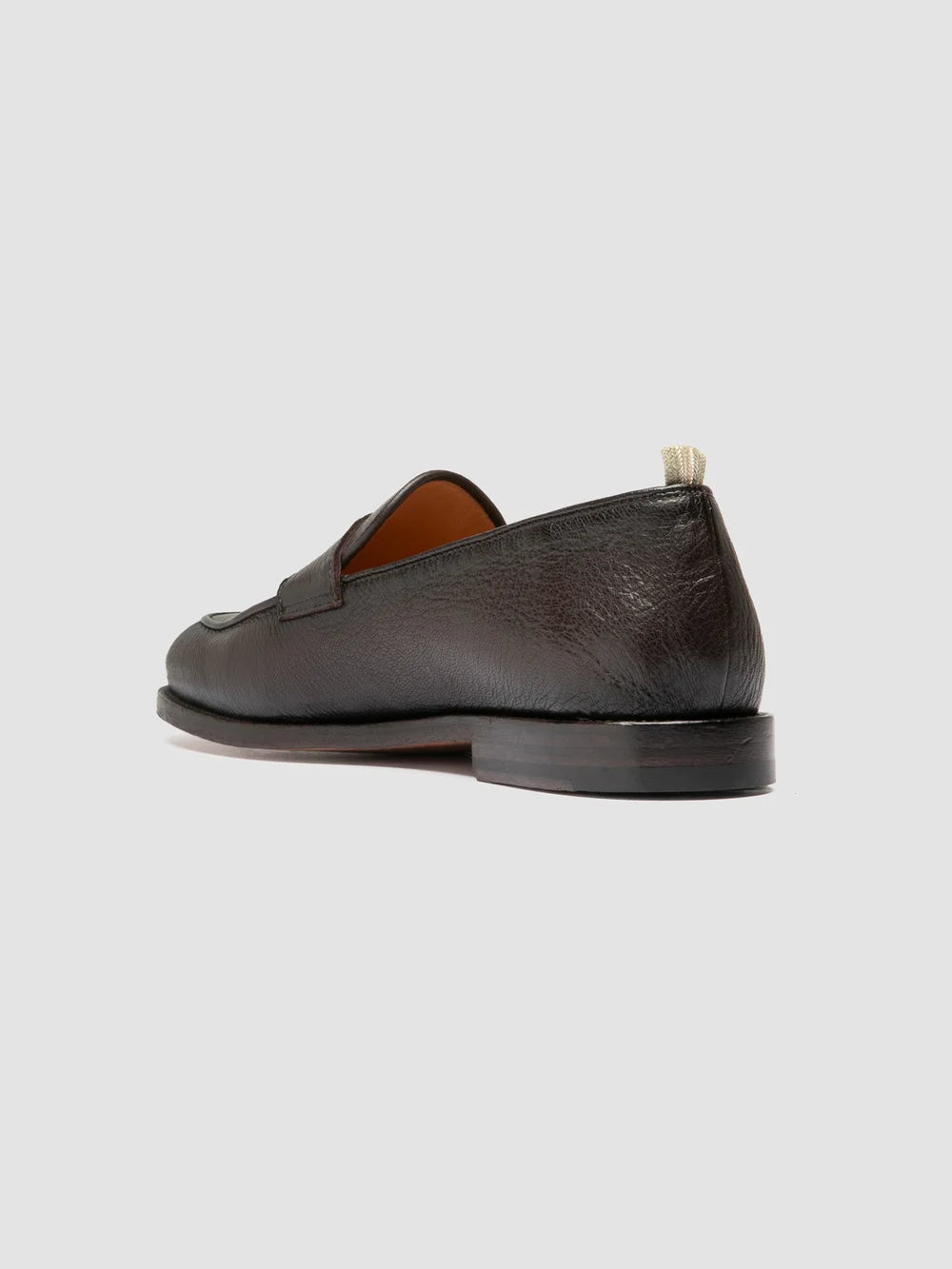 OPERA 001 - Brown Leather Penny Loafers - 3