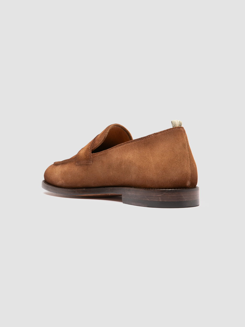 OPERA 001 - Brown Suede Penny Loafers - 3