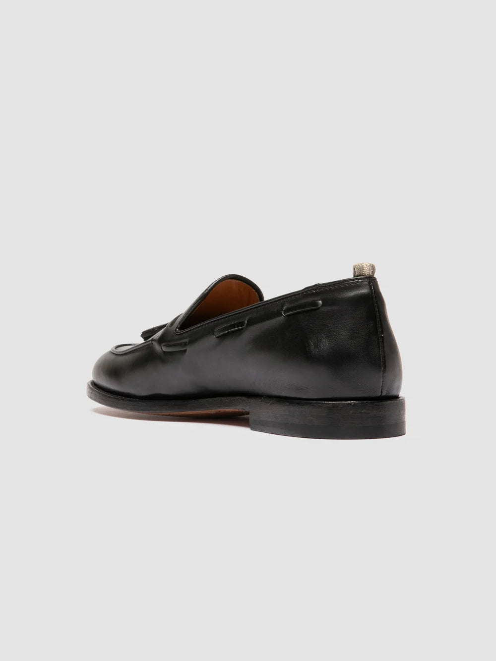OPERA 002 - Black Leather Tassel Loafers - 3