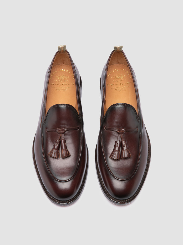 OPERA 002 - Brown Leather Tassel Loafers