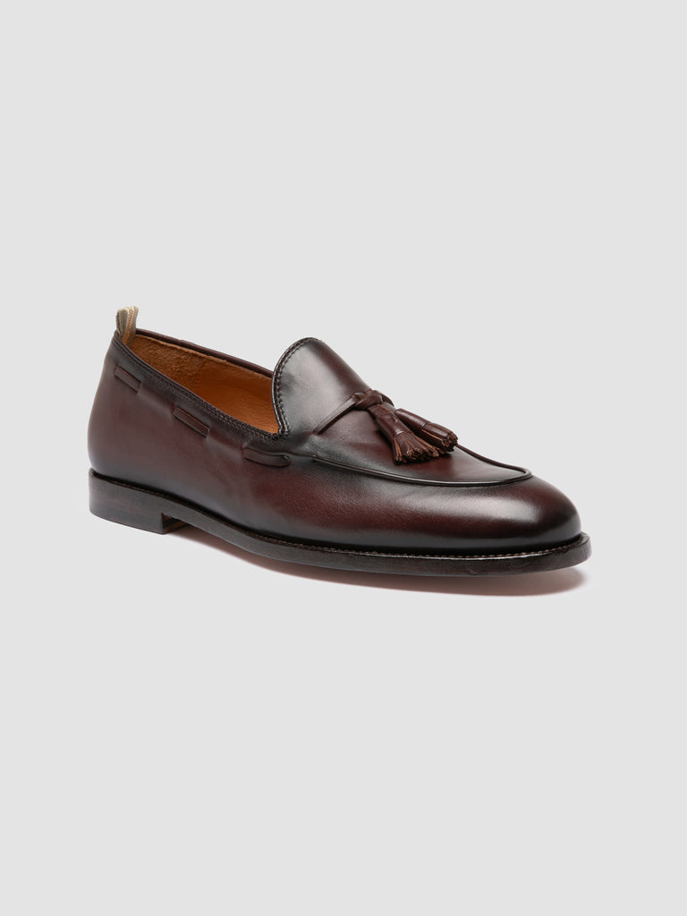 OPERA 002 - Brown Leather Tassel Loafers