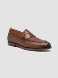 OPERA 003 - Brown Leather Penny Loafers