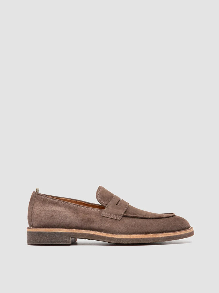 OPERA SD FLEXI 001 - Taupe Suede Penny Loafers