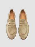 OPERA SD FLEXI 001 - Light Brown Suede Penny Loafers - thumb image 2,side view