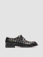 Men's Black Leather Derby Shoes: RUGGED 007 Officine Creative - 1