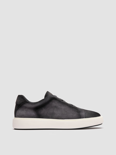 スニーカー OFFICINE CREATIVE Sneakers & Slip-On Men's Grey Leather and Suede Slip On Sneakers: DUB 001