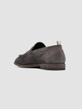 SOUND 001 - Grey Suede Penny Loafers - thumb image 4,side view