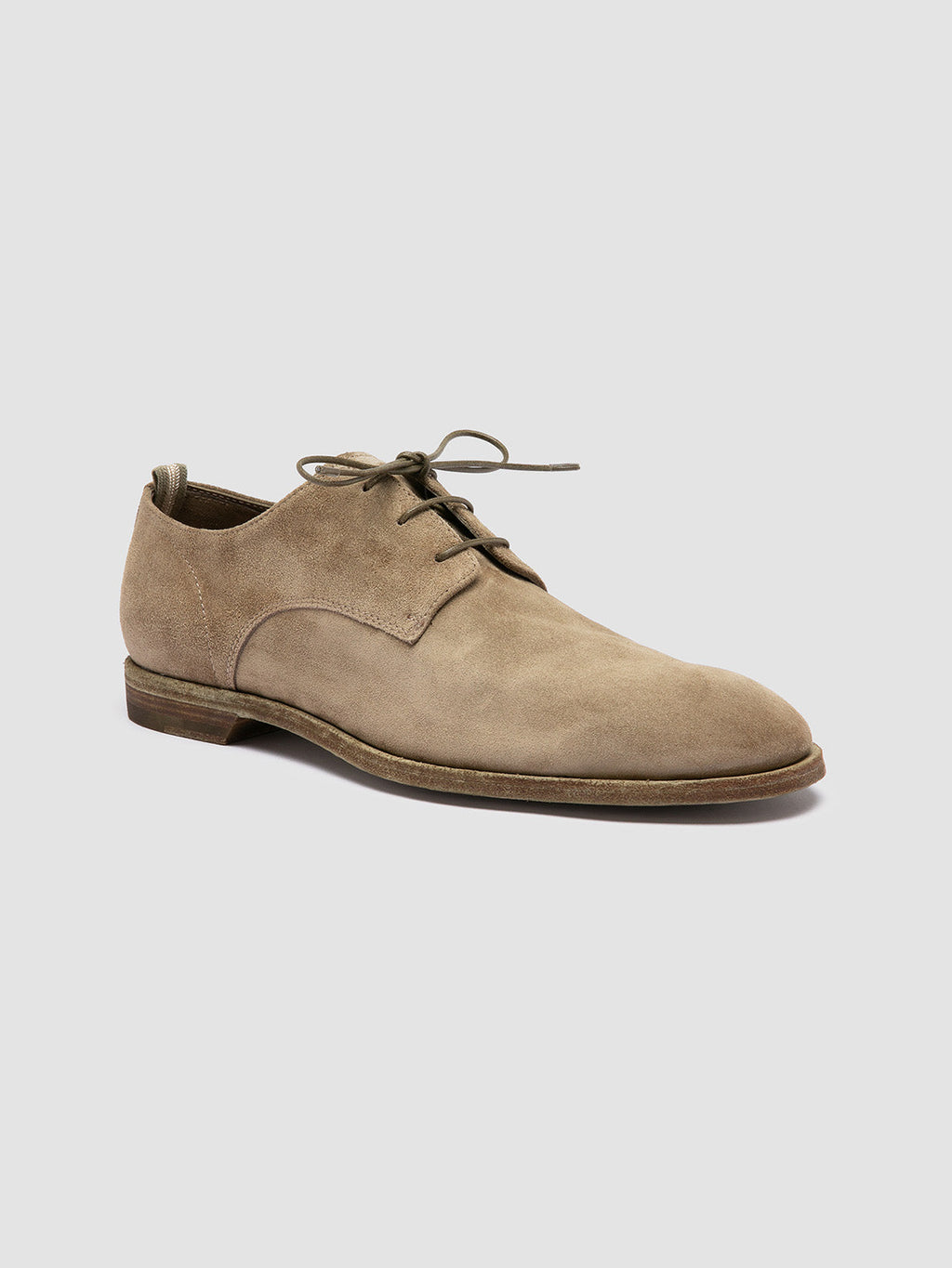 SOUND 002 - Taupe Suede Derby Shoes