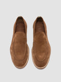 SOUND 005 - Brown Suede Loafers - thumb image 2,side view