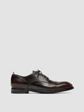 SOUND 012_W Brown Leather Derby Shoes - thumb image 1,side view