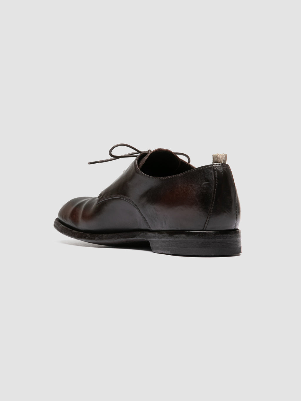 SOUND 012_W Brown Leather Derby Shoes - image 4,side view