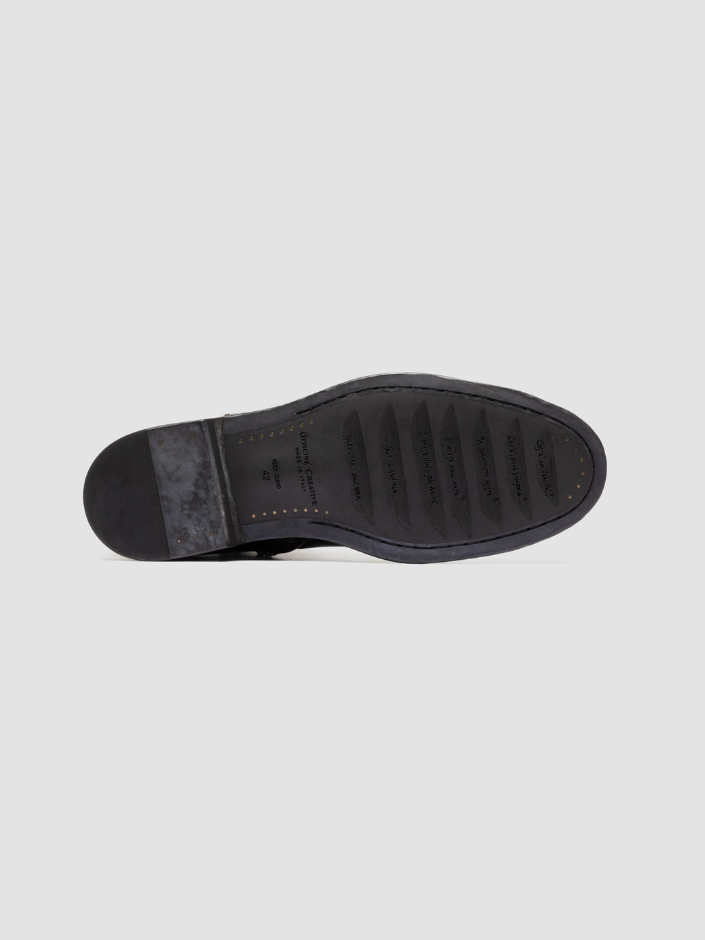 SOUND 015_W - Black Leather Zip Boots - image 5,side view