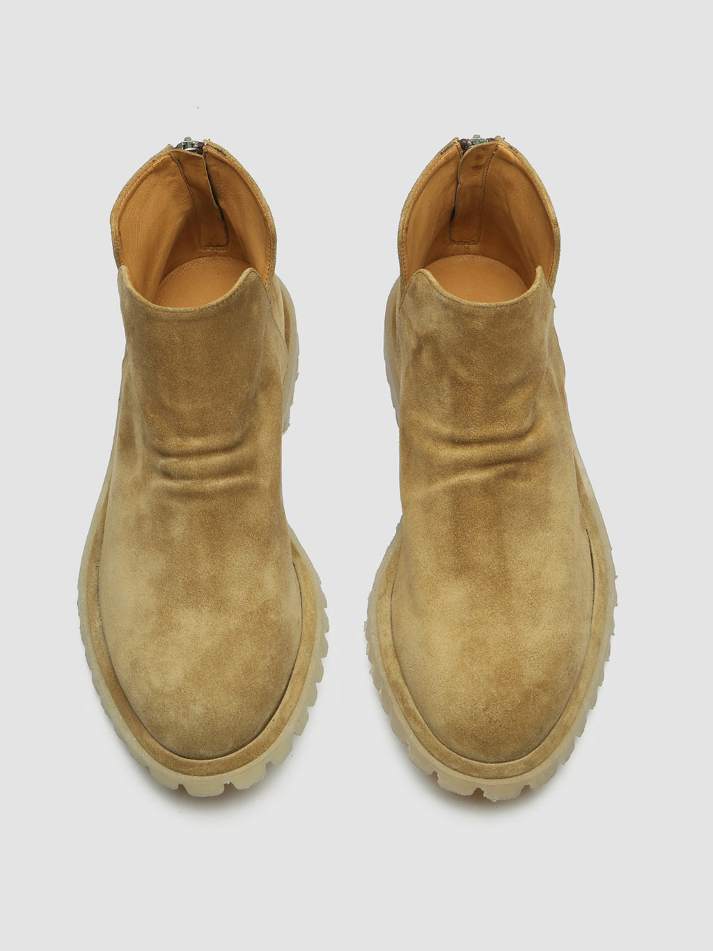 SPECTACULAR 003 - Camel Suede Ankle Boots - 1