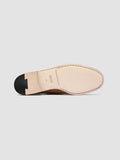 TWIST 001 - Brown Suede Penny Loafers - thumb image 5,side view