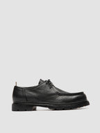 VOLCOV FLEXI 001 - Black Leather Derby Shoes