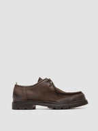 VOLCOV FLEXI 001 - Brown Suede Derby Shoes