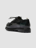 VOLCOV 009 - Dark Green Leather Derby Shoes - 3