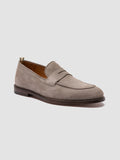 OPERA 001 Quarzo - Taupe Suede Penny Loafers Men Officine Creative - 3