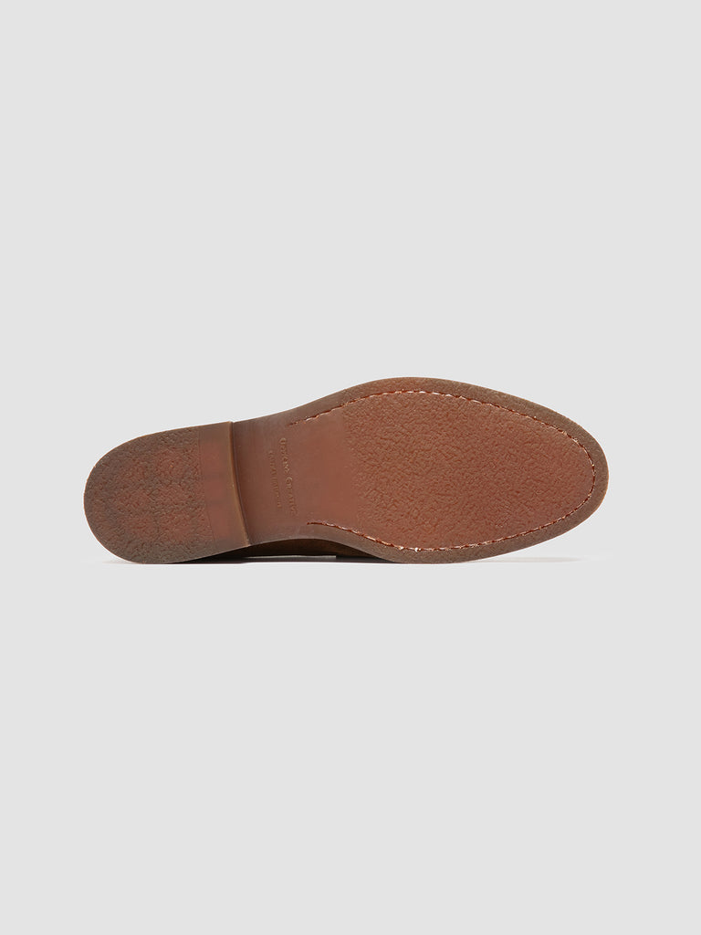 OPERA FLEXI 101 - Light Brown Suede Penny Loafers