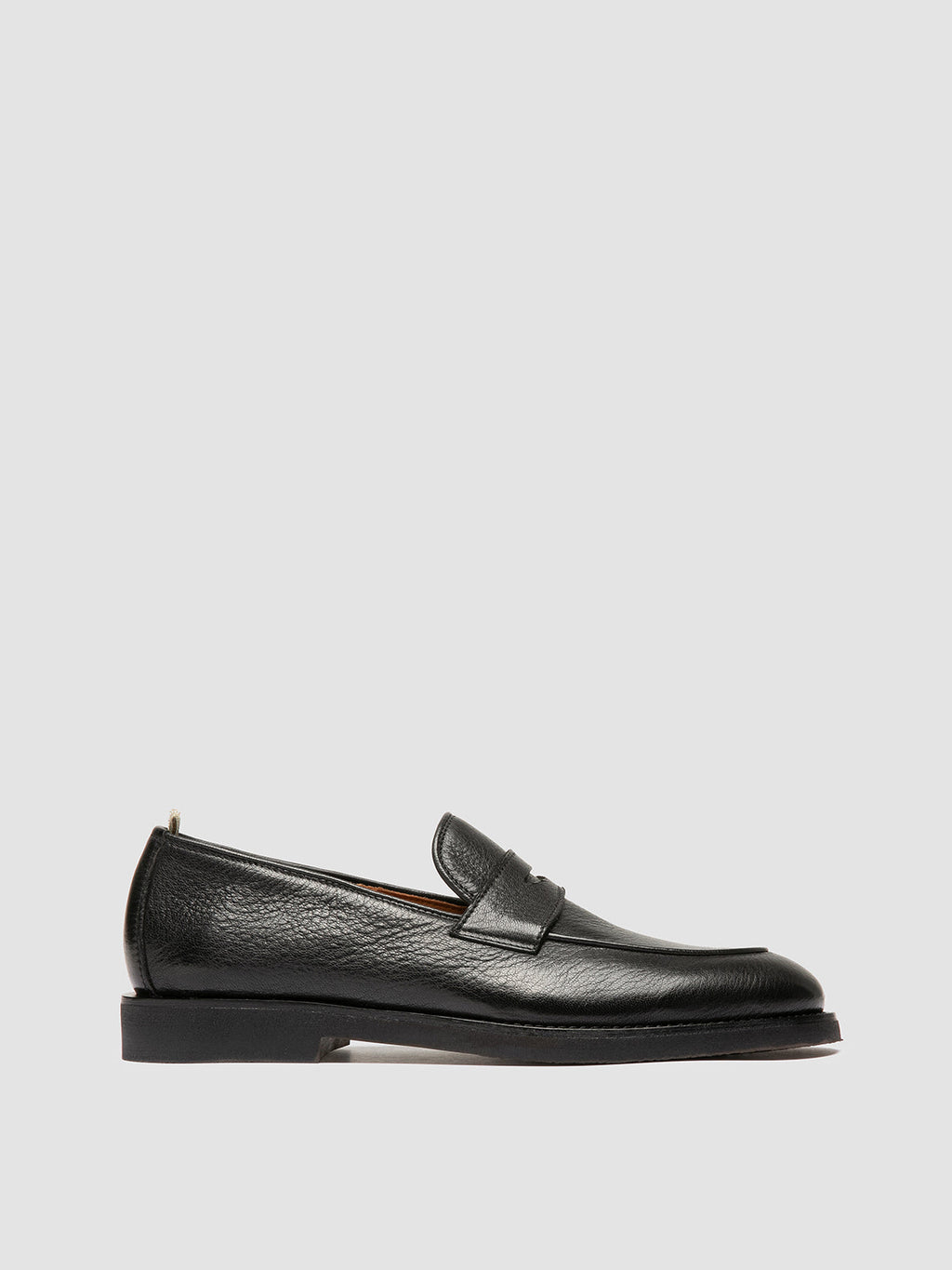 OPERA FLEXI 101 - Black Leather Penny Loafers - 0