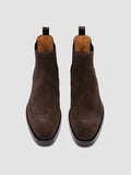 ORTEGA 003 - Dark Brown Suede Chelsea Boots - 1