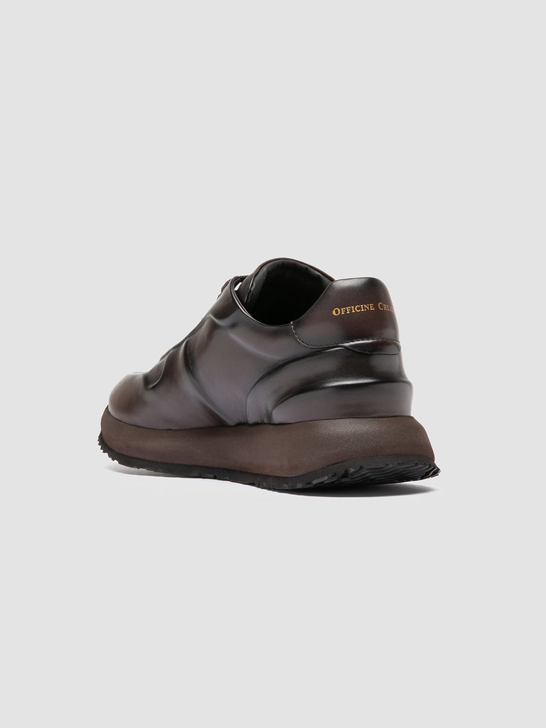 PERSPECTIVE 001 - Dark Brown Leather Sneakers