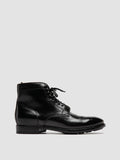 PRINCE 610 - Black Leather Ankle Boots