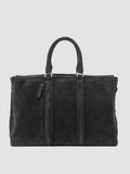 QUENTIN 009 - Black Suede Bag