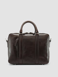 QUENTIN 010 Coffee - Brown Leather Bag Officine Creative - 1